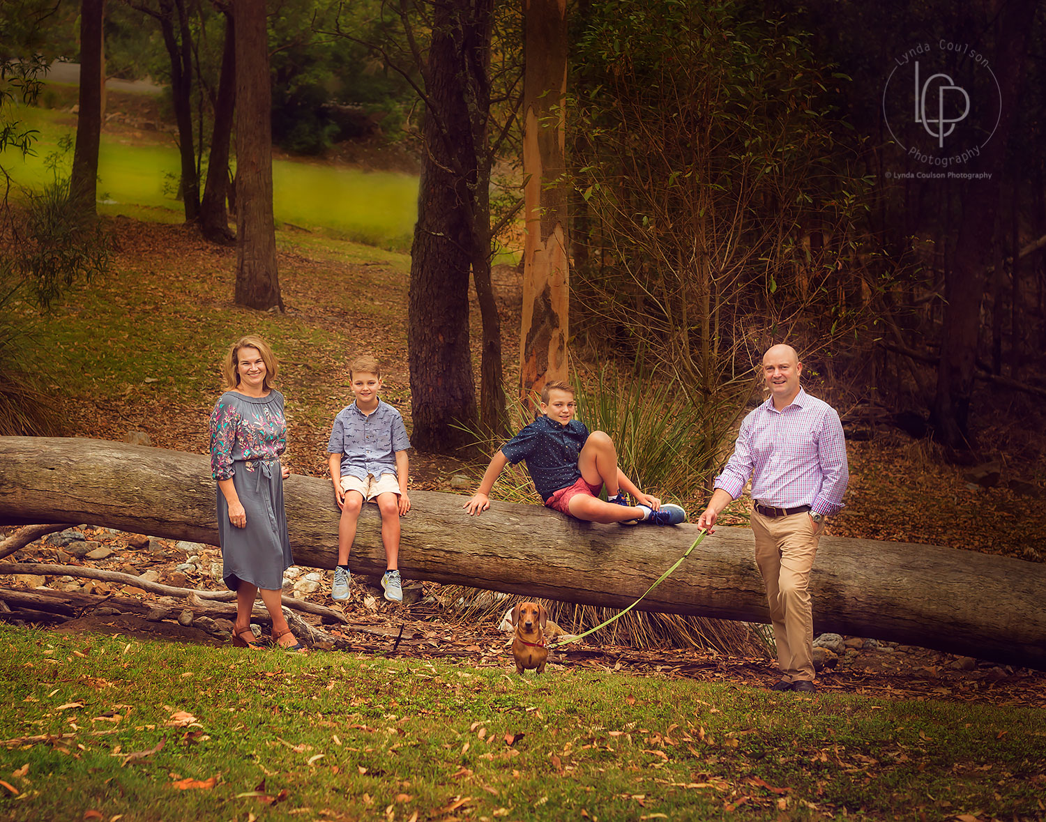 Family Portrait on Mt Cootha Brisbane